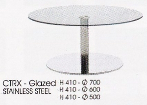 Meja Bulat Indachi CTRX-Glazed