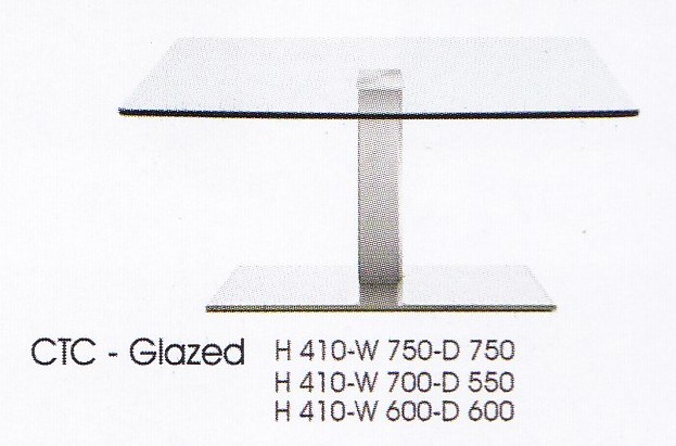 meja Bulat Indach CTC-Glazed