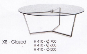 meja Bulat Indachi XS - Glazed